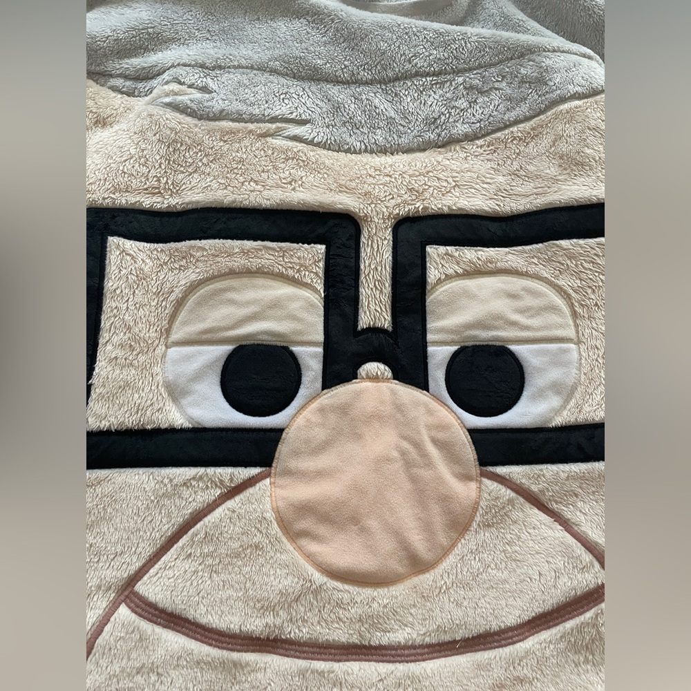 Disney Up Carl Face Fleece Sweatshirt-Worn Once! - Picture 4 of 10